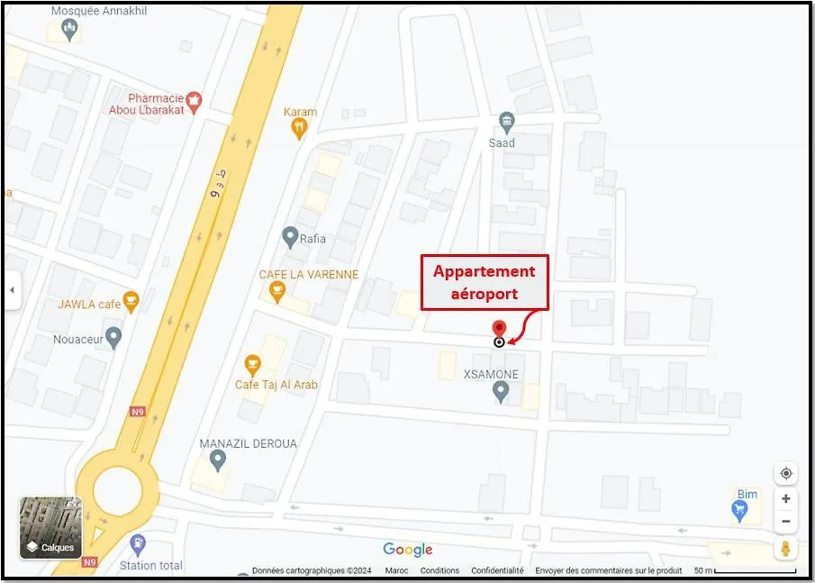 Appartement Aeroport Casablanca Nouaceur